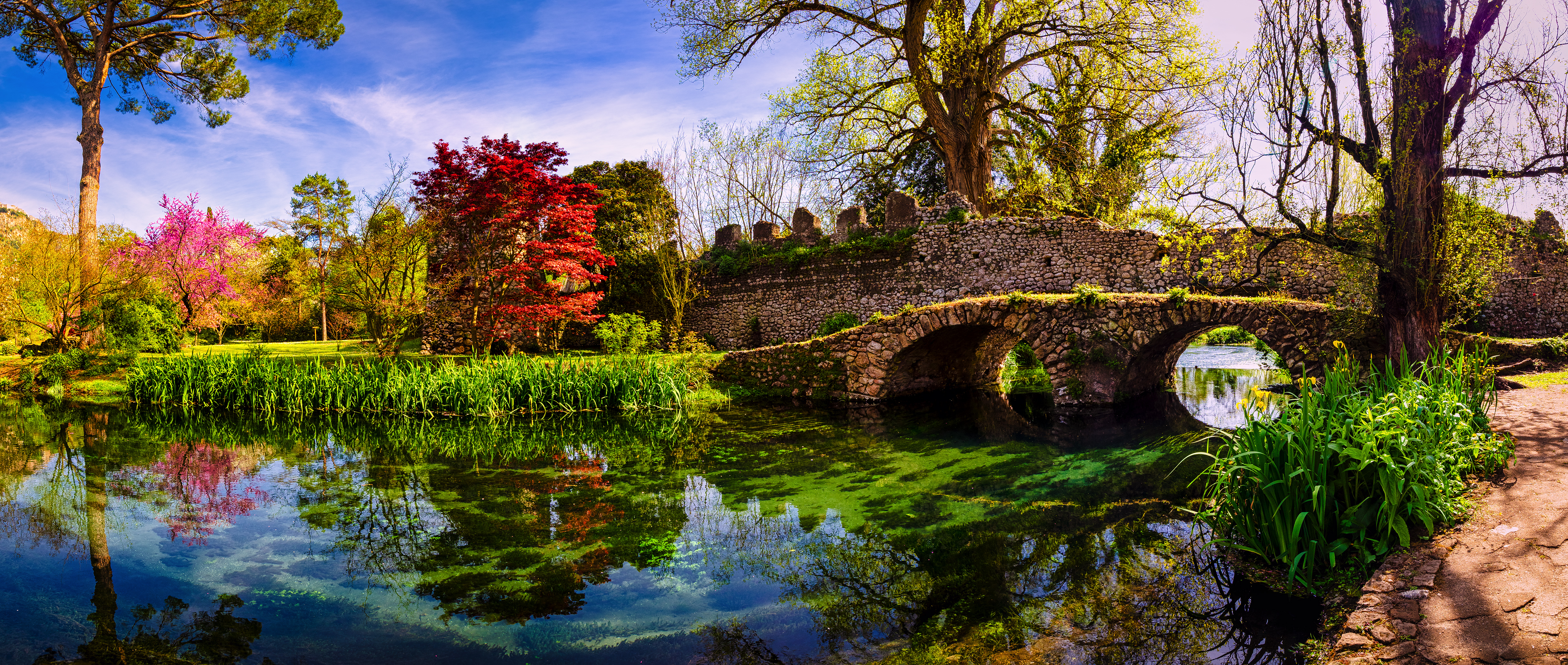 Roman Bridge   Ninfa Gardens